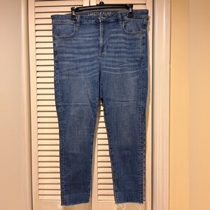 American Eagle High Waisted Jeggings Crop